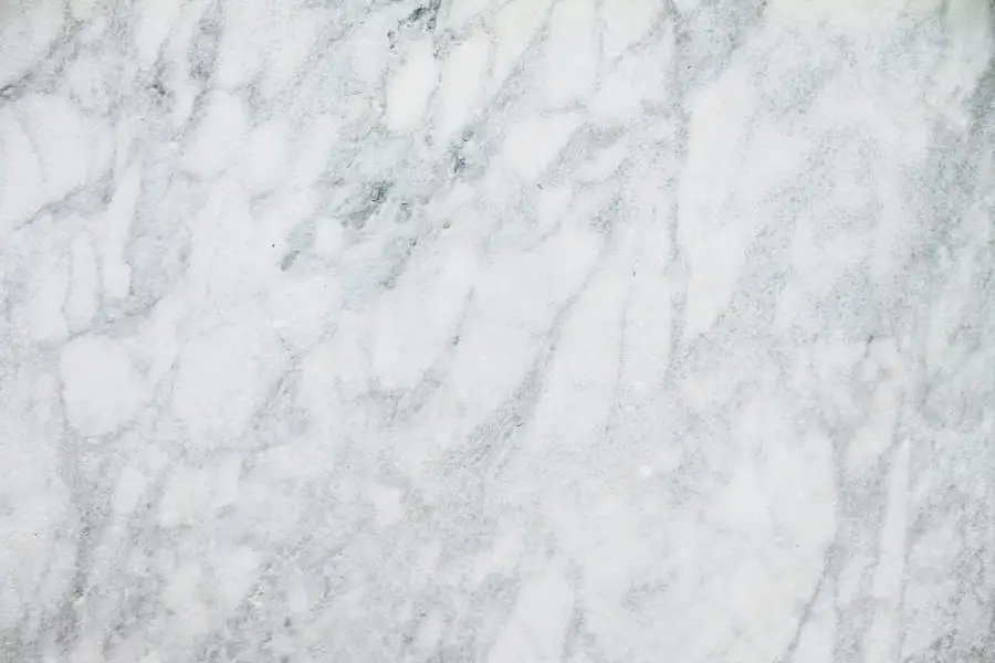 White marble with grey veins